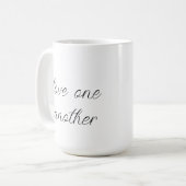 Liefde voor elkaar koffiemok (Voorkant links)