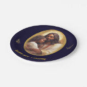 Liefde voor elkaar papieren bordje (Gekanteld)