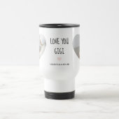 Liefde voor Gigi Persoonlijk  | Aangepaste Fotocad Reisbeker (Center)