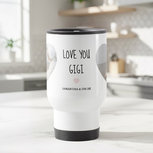 Liefde voor Gigi Persoonlijk  | Aangepaste Fotocad Reisbeker