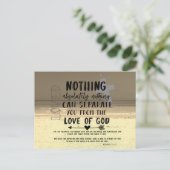 Liefde voor God, Quote en Schrift Briefkaart (Staand voorkant)