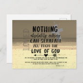 Liefde voor God, Quote en Schrift Briefkaart (Voorkant / Achterkant)