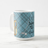 Liefde voor Golf Koffiemok (Voorkant links)