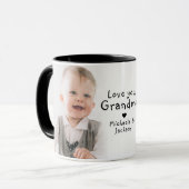 Liefde voor grootmoeder/Granny/Nana/Nan/Andere 2-f Mok (Voorkant links)