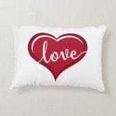 liefde voor hart valentijnen accent kussen (Achterkant)