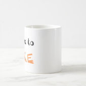 liefde voor heek koffiemok (Center)