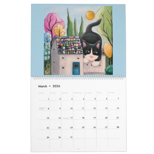 Liefde voor het leven 2026 Whimsical Art Kalender (Mar 2026)