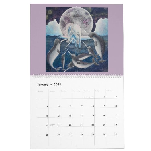 Liefde voor het leven 2026 Whimsical Art Kalender (Jan 2026)