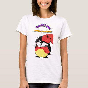 Liefde voor het onderwijs Inspirerend Cadeau voor T-shirt