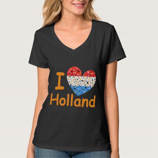 Liefde voor Holland T-shirt (Voorkant)