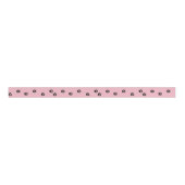 Liefde voor je comprimertje - Roze pootlint Grosgrain Lint (Voorkant)