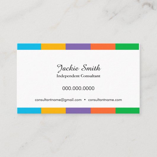 Liefde voor je huid - Visitekaartje (Voorkant)