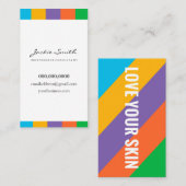 Liefde voor je huid - Visitekaartje (Voorkant / Achterkant)