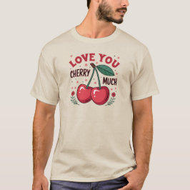 Liefde voor je Kersenveel T-shirt