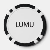 Liefde voor je Mist je.ai Pokerchips (Achterkant)