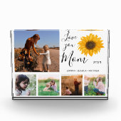 Liefde voor je moeder Foto Collage Sunflower (Voorkant)