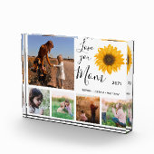 Liefde voor je moeder Foto Collage Sunflower (Rechts)