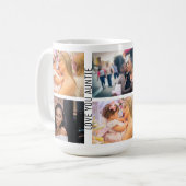 Liefde voor je tante 6 Aangepaste fotokolentante Koffiemok (Voorkant links)