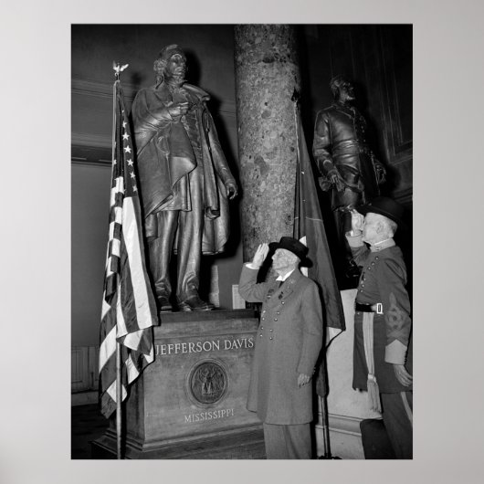 Liefde voor Jefferson Davis, jaren '30 Poster (Voorkant)