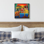 Liefde voor Jeruzalem, Jonathan Kis-Lev Canvas Pri (Insitu (Slaapkamer))