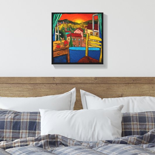 Liefde voor Jeruzalem, Jonathan Kis-Lev Canvas Pri (Insitu (Slaapkamer))