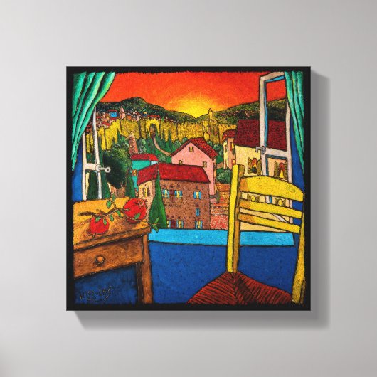 Liefde voor Jeruzalem, Jonathan Kis-Lev Canvas Pri Afdruk (Voorkant)