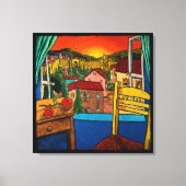 Liefde voor Jeruzalem van Jonathan Kis-Lev Canvas Afdruk (Voorkant)