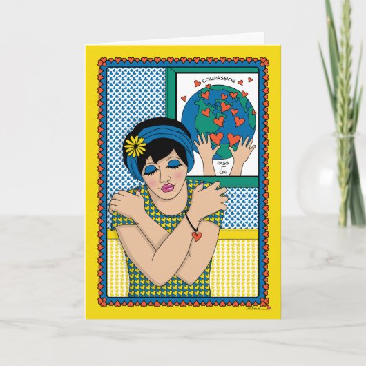 Liefde voor jezelf_B_Wenskaart Kaart (Voorkant)