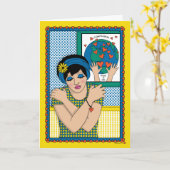 Liefde voor jezelf_B_Wenskaart Kaart (Gele Bloem)