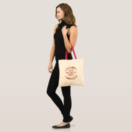 Liefde Voor Jezelf Eerst Vintage Bloemige Eigenlie Tote Bag