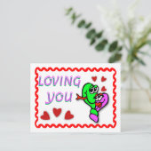 Liefde voor jou feestdagenkaart (Staand voorkant)