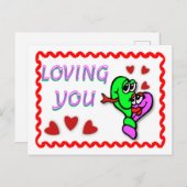 Liefde voor jou feestdagenkaart (Voorkant / Achterkant)