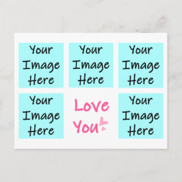 Liefde voor Jou Gepersonaliseerd Briefkaart