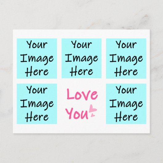 Liefde voor Jou Gepersonaliseerd Briefkaart (Voorkant)