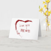 Liefde voor jou groter kaart (Gele Bloem)