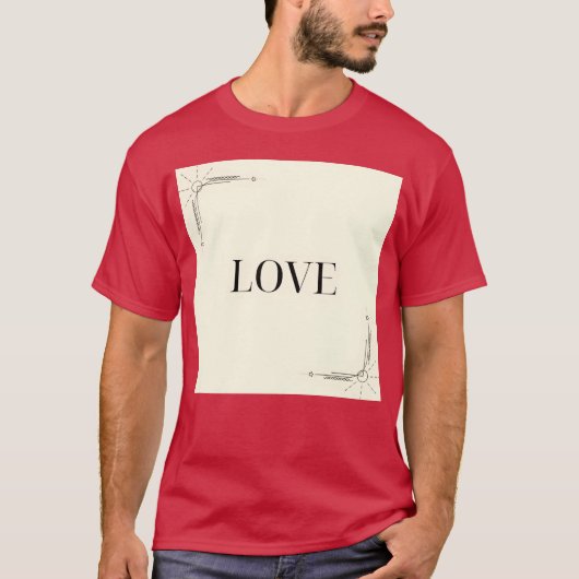 Liefde voor jou jongen t-shirt (Voorkant)