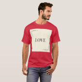 Liefde voor jou jongen t-shirt (Voorkant volledig)