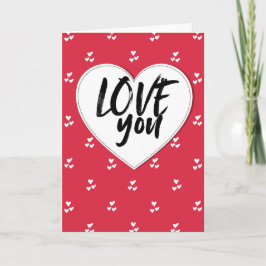 Liefde voor jou kaart