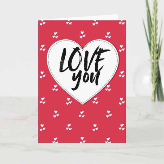 Liefde voor jou kaart (Voorkant)