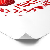 Liefde voor jou Kers Veel Rood Disco Kers Poster P (Hoek)