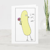 Liefde voor jou, Ma Bird! kaart (Voorkant)