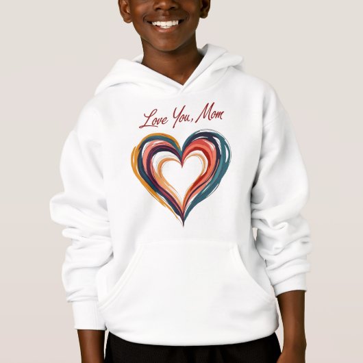 Liefde voor jou, mama hart (Voorkant)