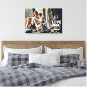 Liefde voor jou Mama | Moederdag Foto Canvas Afdruk (Insitu (Slaapkamer))