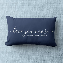 Liefde voor jou Meer Aangepaste Naam Valentijnsdag Kussen