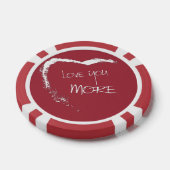 Liefde voor jou meer poker chips (Enkel)