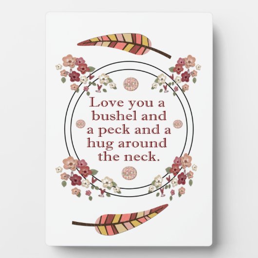 Liefde voor jou met emmer en maat fotoplaat (voorkant)