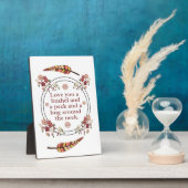 Liefde voor jou met emmer en maat fotoplaat (Zijkant)