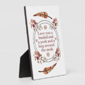 Liefde voor jou met emmer en maat fotoplaat (Zijkant)