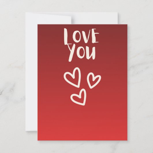 Liefde voor jou met Hartjes (Voorkant)