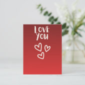 Liefde voor jou met Hartjes (Staand voorkant)